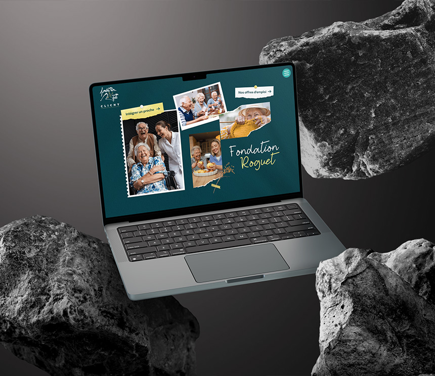 Site web La fondation Roguet Clichy